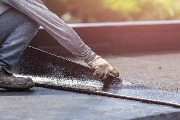 Professional Vapor Barrier Installation technician working in Northfield, MN